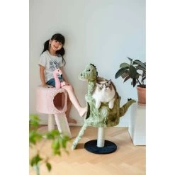 Catry 32-in Flamingo Design With Sisal Scratching Post Cat Tree, Pink -Pet Cat Supplies Store 373047 PT8. AC SS1800 V1647028033
