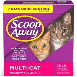 Scoop Away Multi-Cat Meadow Fresh Scented Clumping Clay Cat Litter 16 Scoop Away Multi-Cat Meadow Fresh Scented Clumping Clay Cat Litter -Pet Cat Supplies Store 49010 PT5. AC SS1800 V1694464706