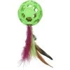 JW Pet Cataction Feather Ball With Bell Cat Toy -Pet Cat Supplies Store 53412 MAIN. AC SS1800 V1526316593