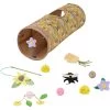 Frisco Spring Plush, Teaser, Ball & Tunnel Variety Pack Cat Toy With Catnip, 10 Count -Pet Cat Supplies Store 541590 MAIN. AC SS1800 V1670608551