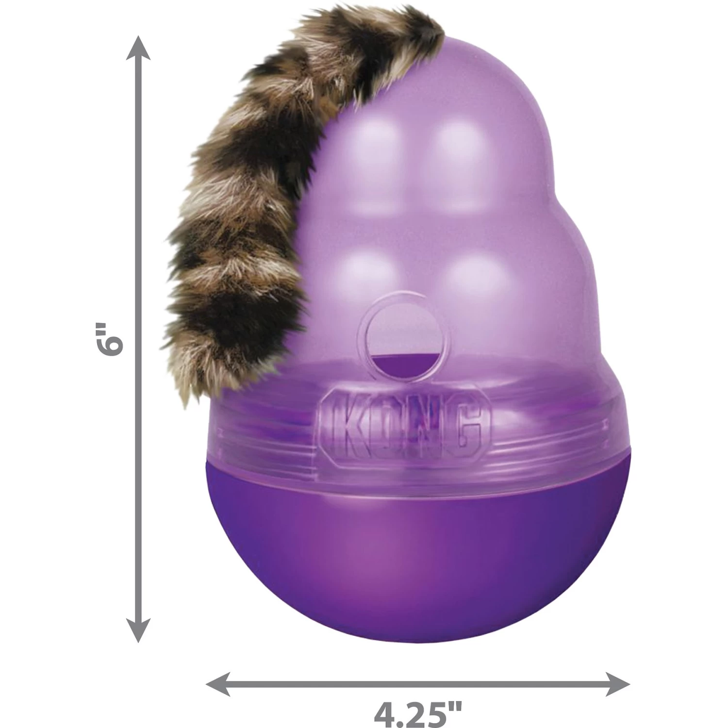 KONG Cat Wobbler Treat Dispenser 4 KONG Cat Wobbler Treat Dispenser - Image 2