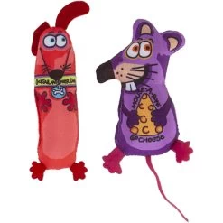 Fat Cat Classic Appeteasers Cat Toy, Character Varies