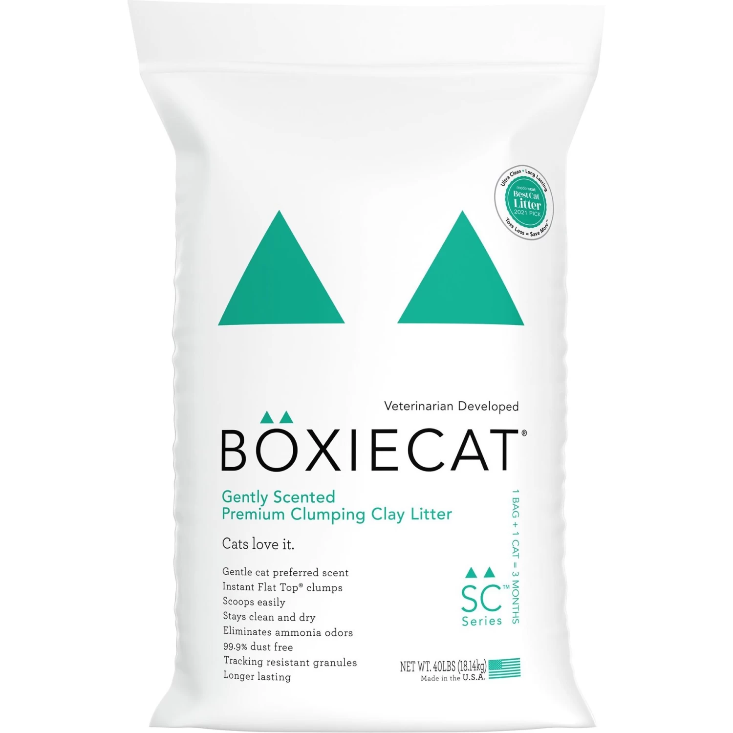 Boxiecat Gently Scented Premium Clumping Clay Cat Litter 3 Boxiecat Gently Scented Premium Clumping Clay Cat Litter