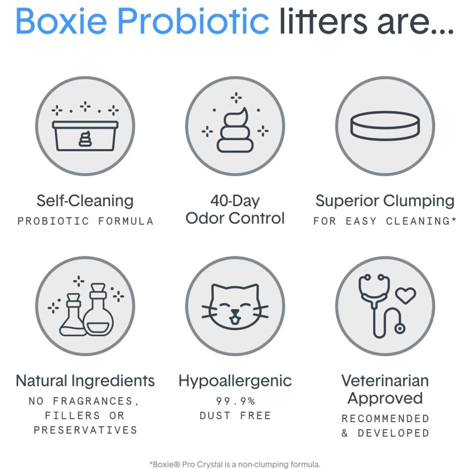 Boxiecat Deep Clean Unscented Probiotic Clumping Clay Cat Litter 7 Boxiecat Deep Clean Unscented Probiotic Clumping Clay Cat Litter - Image 5