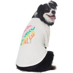 Frisco Good Vibes Only Dog & Cat T-Shirt -Pet Cat Supplies Store 608518 PT3. AC SS1800 V1676642216