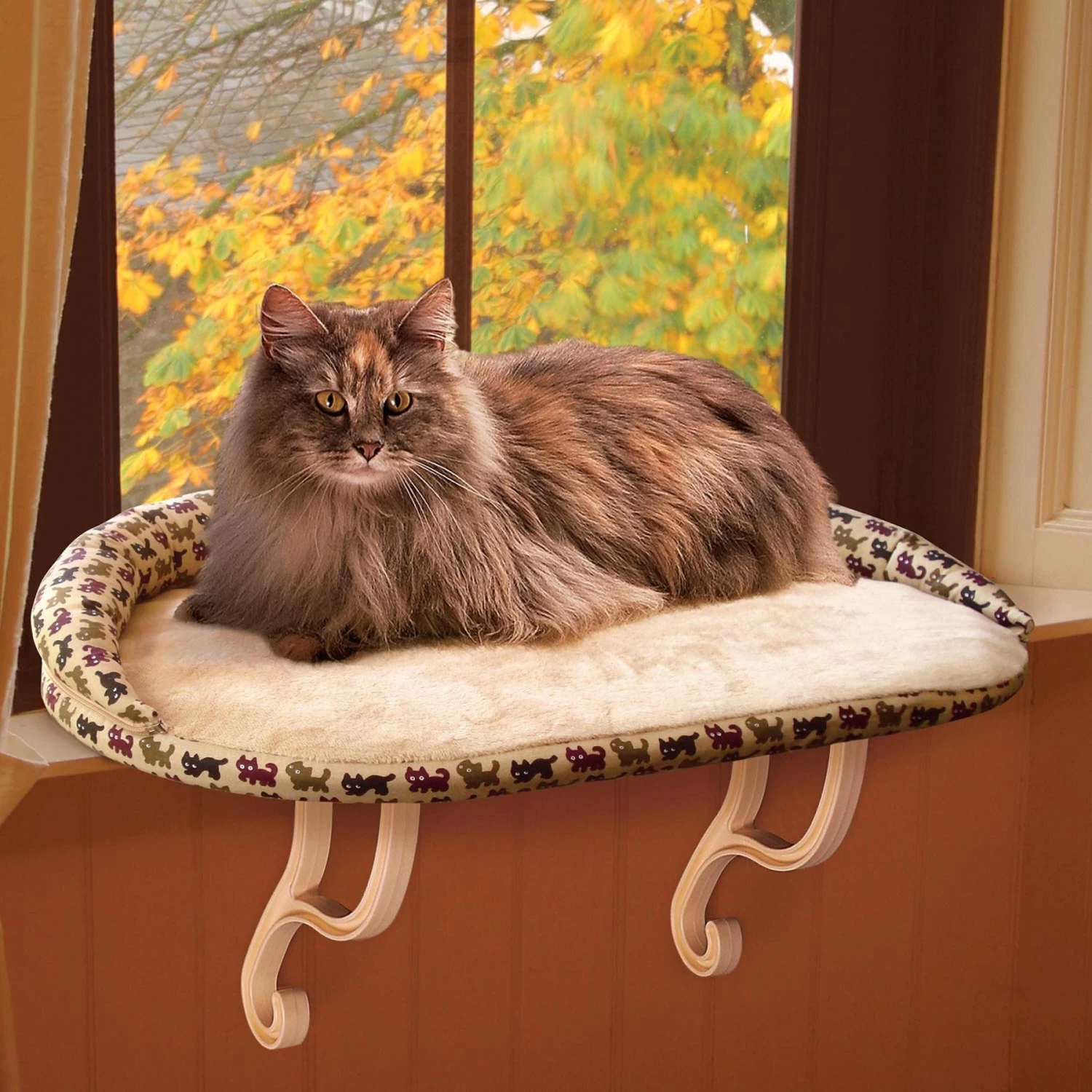 K&H Pet Products Deluxe Kitty Sill Cat Window Perch 3 K&H Pet Products Deluxe Kitty Sill Cat Window Perch
