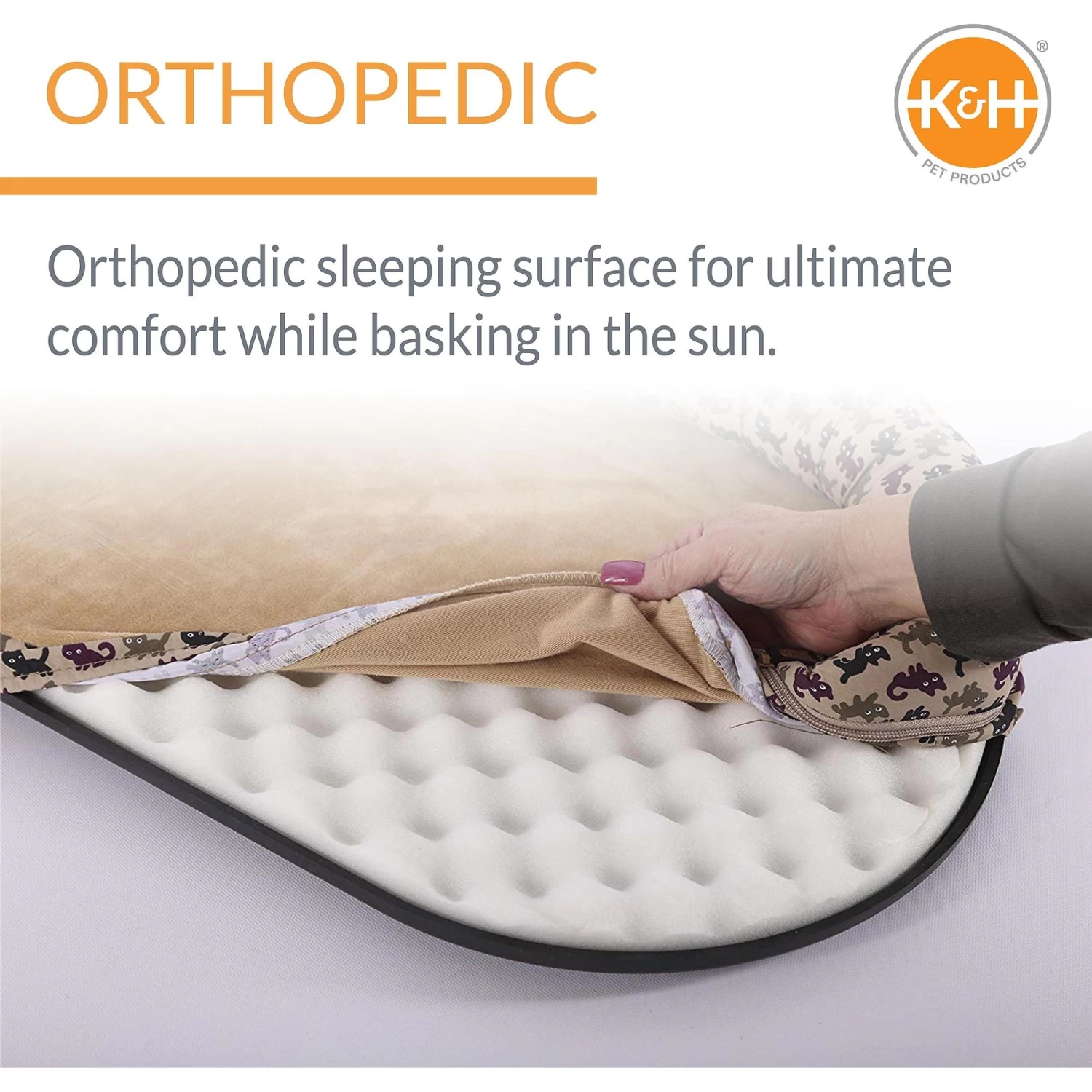 K&H Pet Products Deluxe Kitty Sill Cat Window Perch 5 K&H Pet Products Deluxe Kitty Sill Cat Window Perch - Image 3