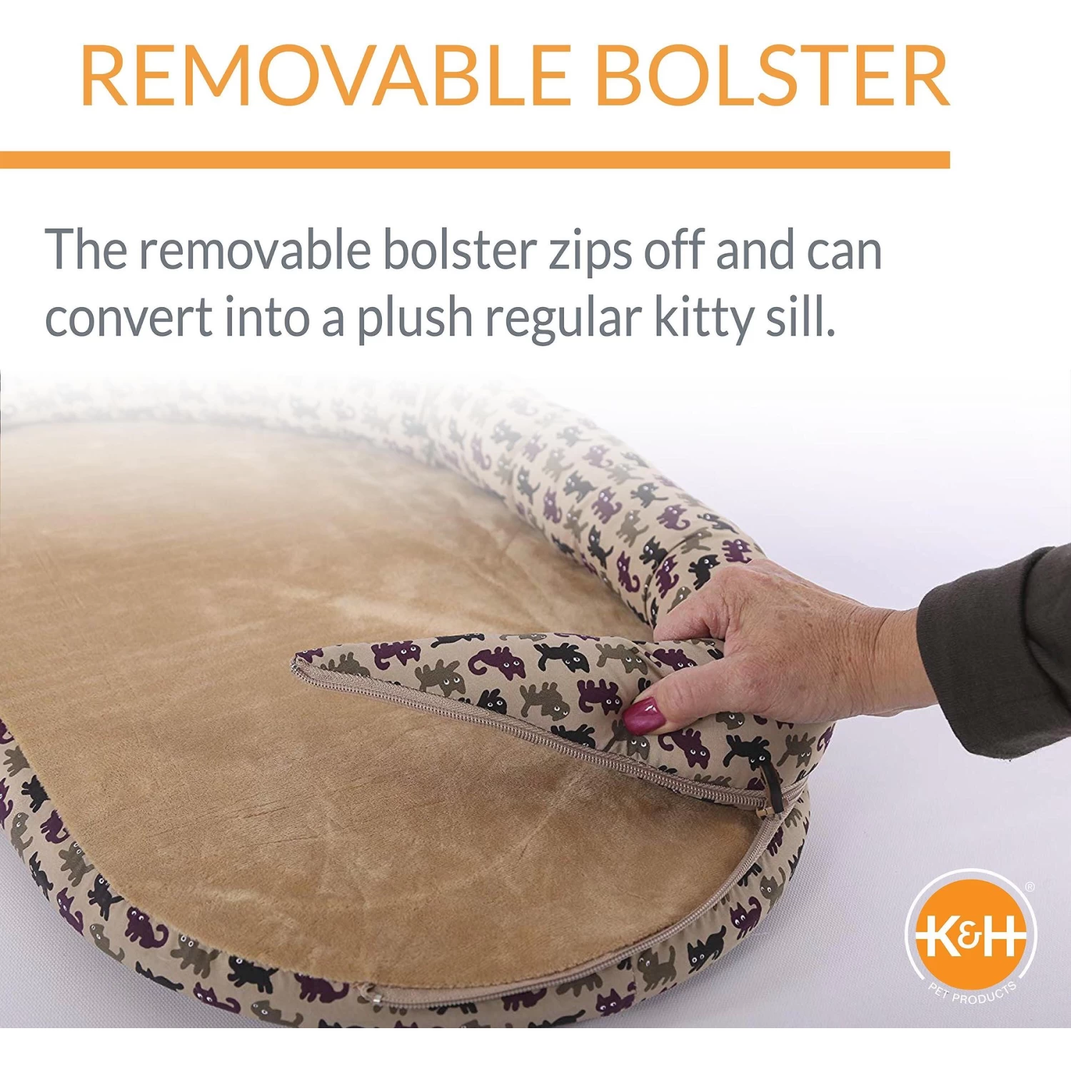 K&H Pet Products Deluxe Kitty Sill Cat Window Perch 6 K&H Pet Products Deluxe Kitty Sill Cat Window Perch - Image 4