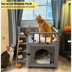 Aivituvin Outdoor & Indoor Cat House -Pet Cat Supplies Store 631918 PT4. AC SS1800 V1681827758