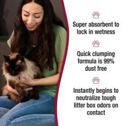 Nature's Miracle Intense Defense Scented Clumping Clay Cat Litter -Pet Cat Supplies Store 633374 PT4. AC SS1800 V1667949209