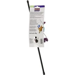 KONG Active Feather Teaser Cat Toy, Color Varies -Pet Cat Supplies Store 66578 PT4. AC SS1800 V1603159893