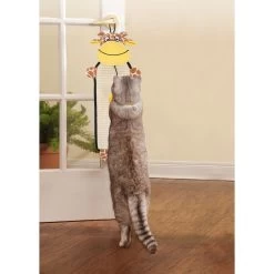 Pet Life Paw-Pleasant Eco-Natural Sisal & Jute Hanging Carpet Kitty Cat Scratcher & Toy -Pet Cat Supplies Store 667622 PT1. AC SS1800 V1665606075