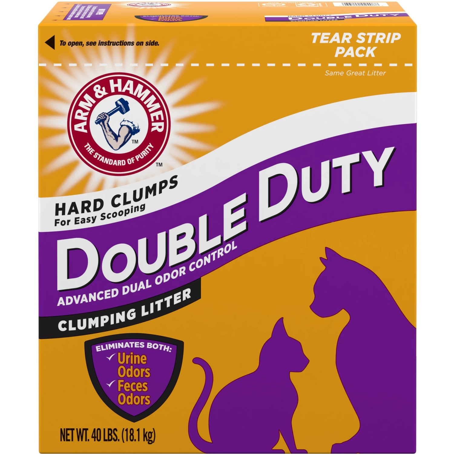 Arm & Hammer Litter Double Duty Scented Clumping Clay Cat Litter 3 Arm & Hammer Litter Double Duty Scented Clumping Clay Cat Litter