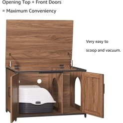 Unipaws Cat Litter Box Enclosure With Top Opening, Large 11 Unipaws Cat Litter Box Enclosure With Top Opening, Large -Pet Cat Supplies Store 680950 PT3. AC SS1800 V1666386078