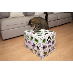 Cat Amazing Mega-Interactive Treat Maze & Puzzle Cat Toy, White -Pet Cat Supplies Store 685438 PT8. AC SS1800 V1669738438