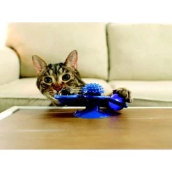 Pets Know Best Purrfect Spinner Cat Toy, Blue -Pet Cat Supplies Store 691606 PT2. AC SS1800 V1667519297