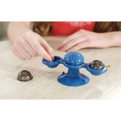 Pets Know Best Purrfect Spinner Cat Toy, Blue -Pet Cat Supplies Store 691606 PT6. AC SS1800 V1667520121