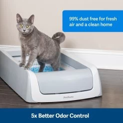 PetSafe ScoopFree Premium Crystal Litter 2-Pack & PetSafe ScoopFree Complete Reusable Litter Tray -Pet Cat Supplies Store 694158 PT3. AC SS1800 V1668531877