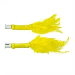 PetSafe Peek-A-Bird Replacement Feather Cat Toy, Yellow, 2 Count