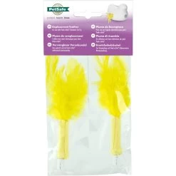 PetSafe Peek-A-Bird Replacement Feather Cat Toy, Yellow, 2 Count -Pet Cat Supplies Store 696502 PT6. AC SS1800 V1667353480