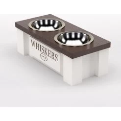 GrooveThis Woodshop Personalized Cat Feeder Station, 2-cup 7 GrooveThis Woodshop Personalized Cat Feeder Station, 2-cup -Pet Cat Supplies Store 697438 PT1. AC SS1800 V1668457420