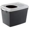 Ferplast "Jumpy" With Top Entrance Cat Litter Box, Black, Large -Pet Cat Supplies Store 703926 MAIN. AC SS1800 V1668447247