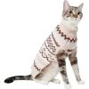 Frisco Sherpa Lined Fairisle Dog & Cat Sweater -Pet Cat Supplies Store 718422 MAIN. AC SS1800 V1692380243