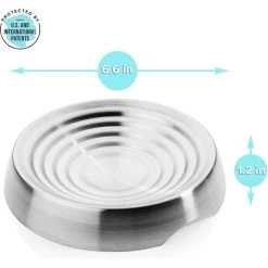 CatGuru Round Stainless Steel Cat & Dog Food Dish, 2 Count 11 CatGuru Round Stainless Steel Cat & Dog Food Dish, 2 Count -Pet Cat Supplies Store 730894 PT3. AC SS1800 V1673016173