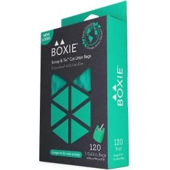 Boxiecat Scoop & Tie Cat Litter Waste Bag, 120 Count -Pet Cat Supplies Store 732278 PT1. AC SS1800 V1673451312