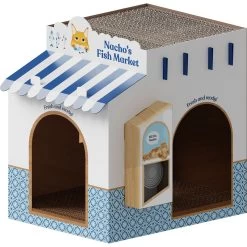 Made By Nacho Nacho's Fish Market Cat Toy, Multi-colored