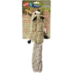 Ethical Pet Flippin' Skinneeez Racoon Exercise Cat Toy With Catnip, Assorted