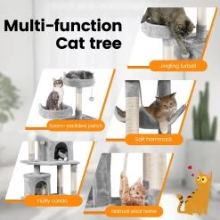 Yaheetech 70.5-inch Multi Level Sisal Cat Tree -Pet Cat Supplies Store 746934 PT3. AC SS1800 V1671647384