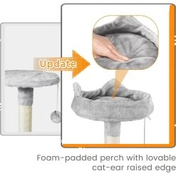 Yaheetech 70.5-inch Multi Level Sisal Cat Tree -Pet Cat Supplies Store 746934 PT5. AC SS1800 V1671647268