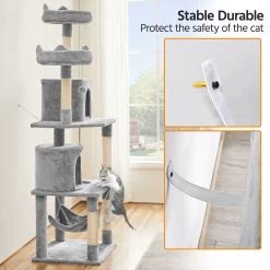 Yaheetech 70.5-inch Multi Level Sisal Cat Tree -Pet Cat Supplies Store 746934 PT7. AC SS1800 V1671647326