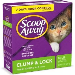 Scoop Away Clump & Lock Scented Clumping Clay Cat Litter 19 Scoop Away Clump & Lock Scented Clumping Clay Cat Litter -Pet Cat Supplies Store 80310 PT8. AC SS1800 V1586179750