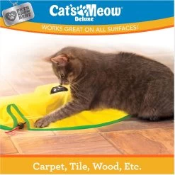 Cat's Meow Motorized Chaser Cat Toy -Pet Cat Supplies Store 804382 PT4. AC SS1800 V1678741858