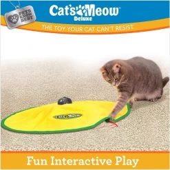 Cat's Meow Motorized Chaser Cat Toy -Pet Cat Supplies Store 804382 PT5. AC SS1800 V1678741867