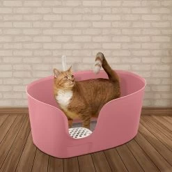 Richell PAW TRAX High Wall Cat Litter Box, X-Large 11 Richell PAW TRAX High Wall Cat Litter Box, X-Large -Pet Cat Supplies Store 805006 PT3. AC SS1800 V1678913083