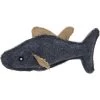 Pet Life Durable Fish Plush Cat Toy With Catnip, Black -Pet Cat Supplies Store 811158 MAIN. AC SS1800 V1679415501