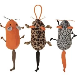 SmartyKat Instincts Safari Sneakers HappyNip Silvervine & Catnip Plush Cat Toys & Launcher Cat Toy, 3-pack & 1 Count -Pet Cat Supplies Store 847206 PT3. AC SS1800 V1683730246