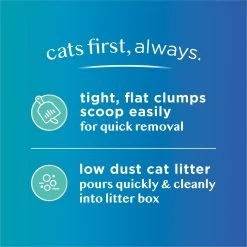 Tidy Cats Tidy Care Comfort Odor Control Low Dust Formula Clumping Clay Cat Litter, 24-lb Box -Pet Cat Supplies Store 851910 PT5. AC SS1800 V1685721098
