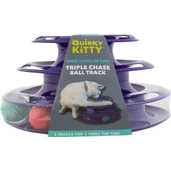 Quirky Kitty Three Layer Ball Track Cat Toy -Pet Cat Supplies Store 900102 PT1. AC SS1800 V1689015534