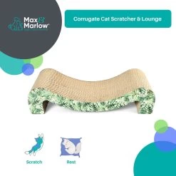 Max & Marlow M Corrugate Cat Scratcher 9 Max & Marlow M Corrugate Cat Scratcher -Pet Cat Supplies Store 906510 PT1. AC SS1800 V1689014519