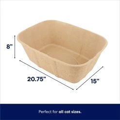 Frisco High-Sided Disposable Cat Litter Box 9 Frisco High-Sided Disposable Cat Litter Box -Pet Cat Supplies Store 906638 PT1. AC SS1800 V1687890025