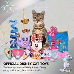 Disney / Pixar DISNEY PIXAR The Little Mermaid Ariel, Flounder & Sebastian Activity Coil Cat Toy, Multicolor -Pet Cat Supplies Store 907846 PT6. AC SS1800 V1699022102