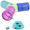 Frisco Foldable Play Tri-Tunnel Cat Toy & Frisco Butterfly Cat Tracks Cat Toy 1 Frisco Foldable Play Tri-Tunnel Cat Toy & Frisco Butterfly Cat Tracks Cat Toy -Pet Cat Supplies Store 933438 MAIN. AC SS1800 V1692303358