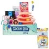 Goody Box Birthday Cat Toys, Treats & Collar & PetCakes Turkey Flavor Microwavable Birthday Cake Mix Kit With Fish Shaped Pan Cat Treats, 5-oz Bag