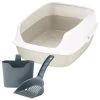 Frisco Open Top Cat Litter Box With Rim, Large & Frisco Plastic Litter Scooper With Caddy -Pet Cat Supplies Store 947526 MAIN. AC SS1800 V1693602686