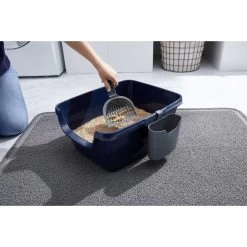 Frisco Open Top Cat Litter Box With Rim, Large & Frisco Plastic Litter Scooper With Caddy -Pet Cat Supplies Store 947526 PT7. AC SS1800 V1693600340