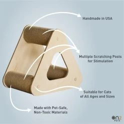 On2Pets Activity Pyramid Three Post Sisal Cat Scratcher, Beige 13 On2Pets Activity Pyramid Three Post Sisal Cat Scratcher, Beige -Pet Cat Supplies Store 953294 PT4. AC SS1800 V1695240718